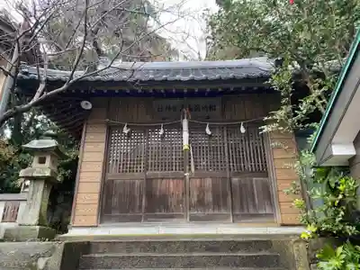 海南神社の本殿・本堂
