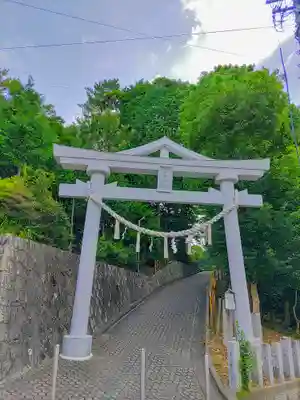 日吉神社(上社)の鳥居