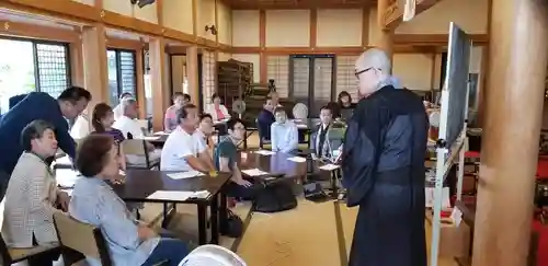 法話と天井絵の寺　観音寺の体験その他