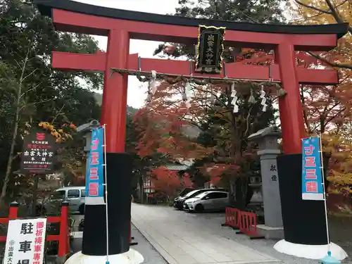 出雲大神宮の鳥居