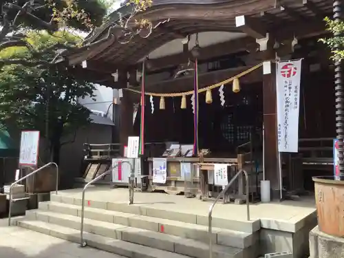 鳩森八幡神社の本殿・本堂