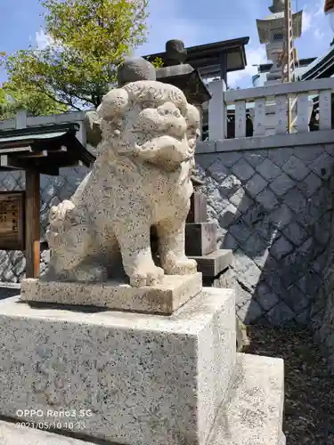 神峰神社の狛犬