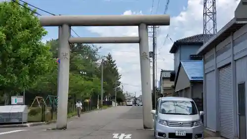 山之下神明宮 の鳥居