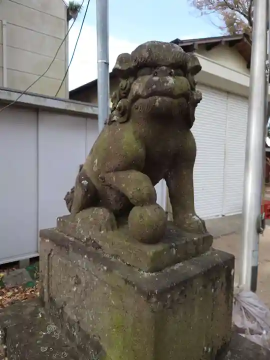 蘇我比咩神社の狛犬