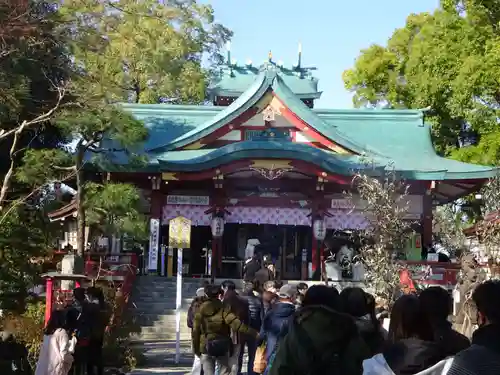 多摩川浅間神社の本殿・本堂