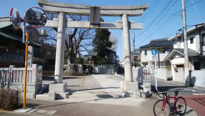 白山神社の鳥居