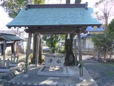 矢柄神社の手水舎