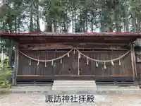 下堀扇町諏訪神社の本殿・本堂
