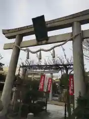 徳王稲荷社・金刀比羅社の鳥居