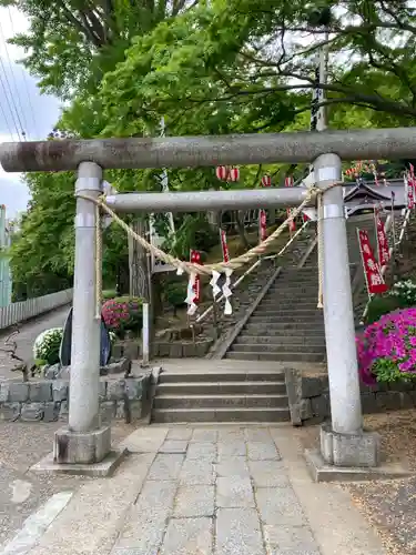 温泉神社〜いわき湯本温泉〜の鳥居