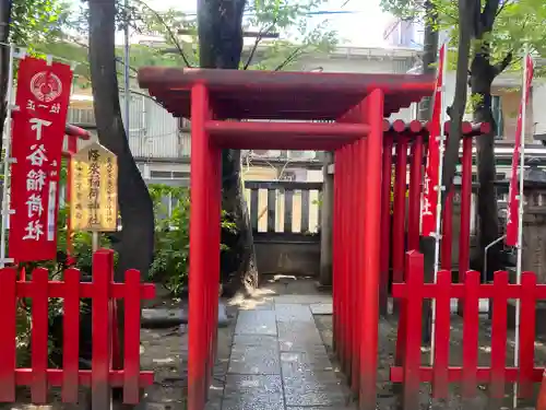 下谷神社の鳥居