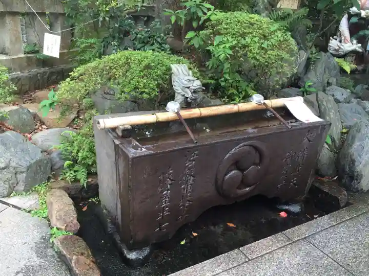 江島神社の手水舎