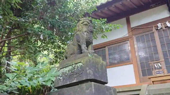 雲見浅間神社の狛犬