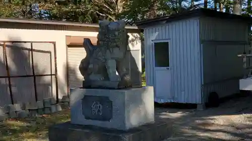 中札内神社の狛犬