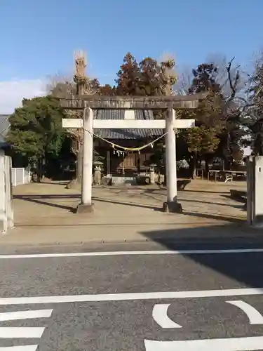 赤城神社の鳥居