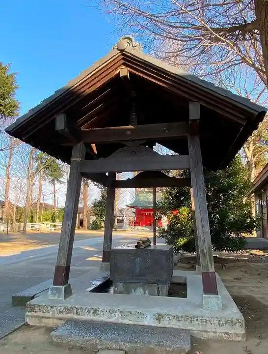 小野神社の手水舎