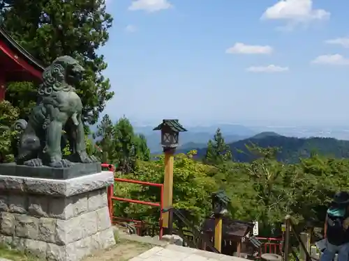武蔵御嶽神社の景色