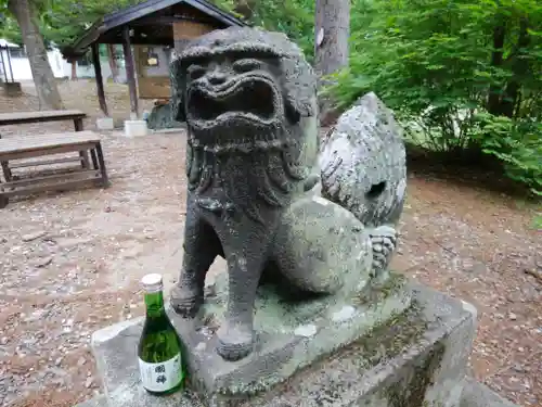 雨紛神社の狛犬