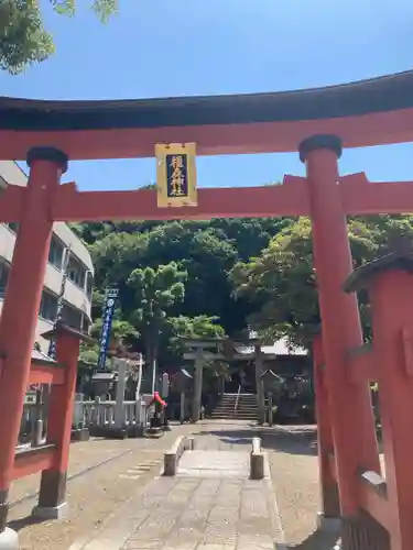 橿森神社の鳥居