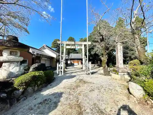 楚原神社の鳥居