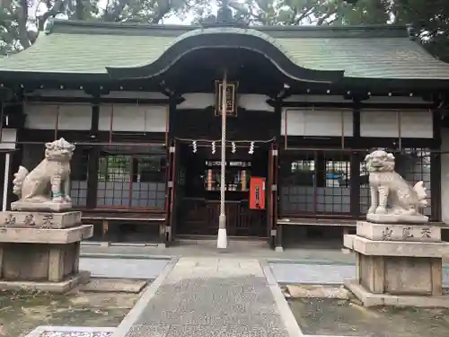 阿麻美許曽神社の本殿