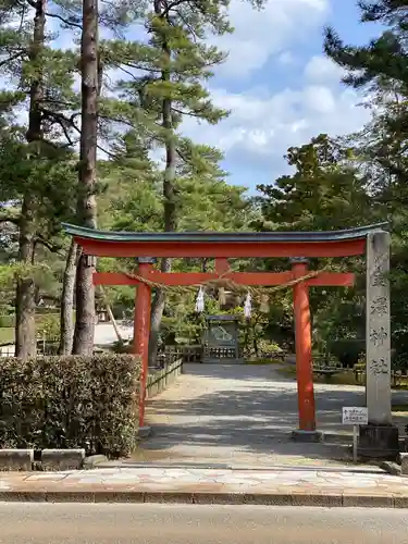 金澤神社の鳥居