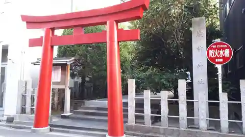 蔵前神社の鳥居