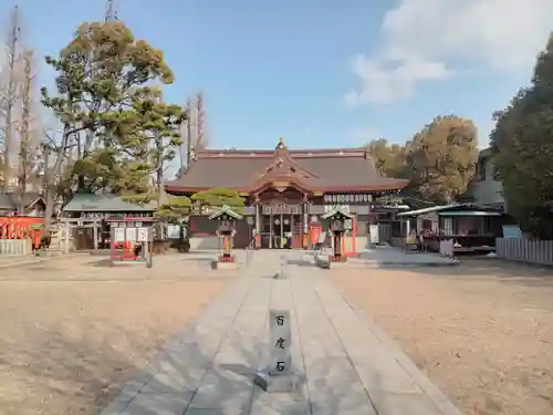 阿部野神社の本殿・本堂