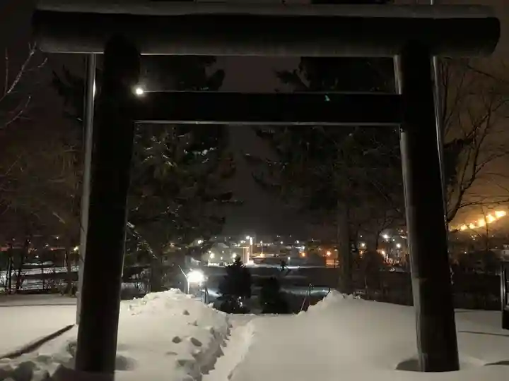 留辺蘂神社の鳥居