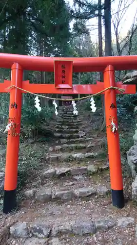 稲荷神社の鳥居