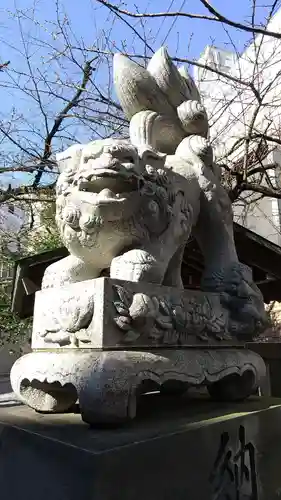 元三島神社の狛犬