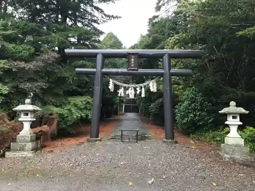 十勝神社の鳥居