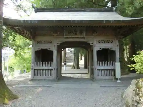 焼山寺の山門・神門