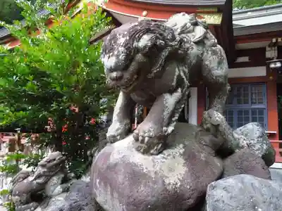 寒田神社の狛犬