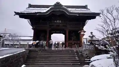 善光寺の山門・神門