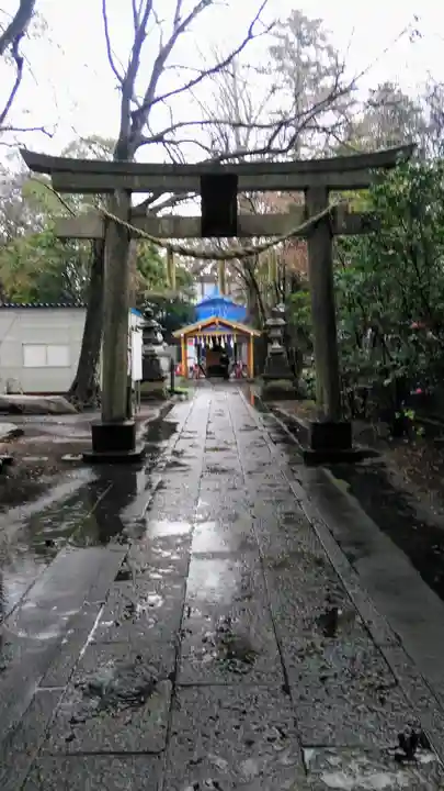 小金井神社の鳥居