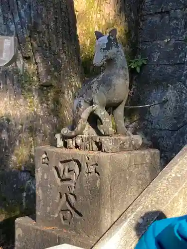 三峯神社の狛犬