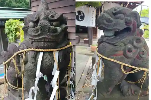 山王宮　日吉神社の狛犬