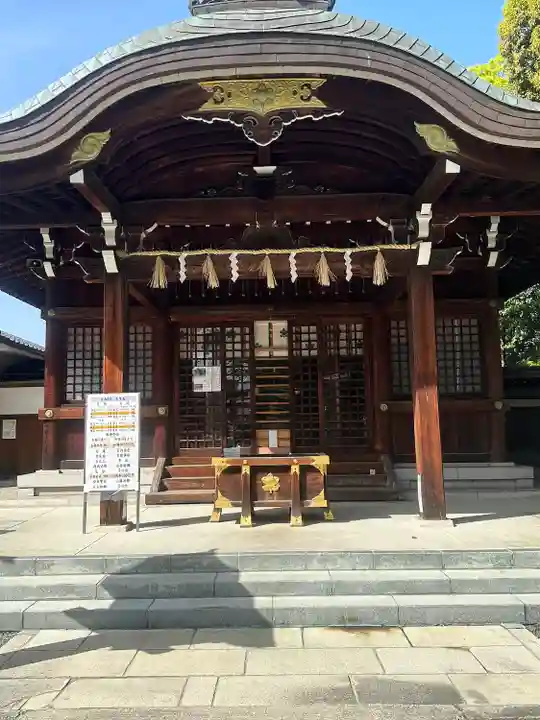 片山八幡神社の本殿・本堂