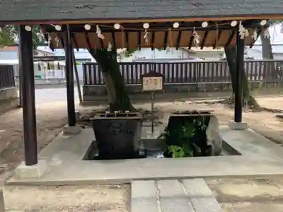 廣田八幡神社の手水舎