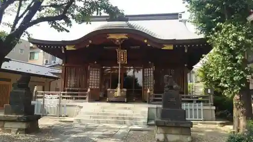 田端八幡神社の本殿・本堂