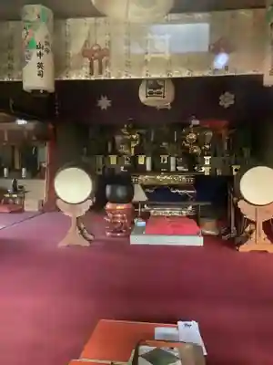 七面教会の本殿・本堂