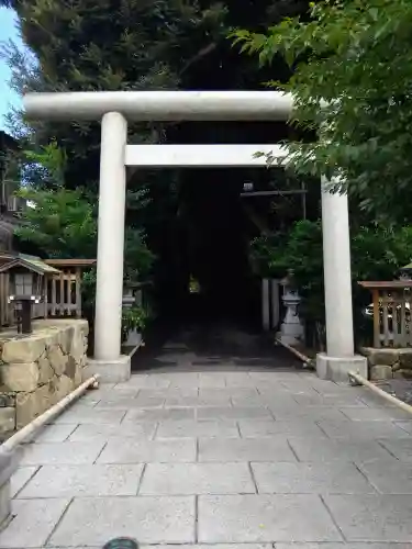 岩槻久伊豆神社の鳥居