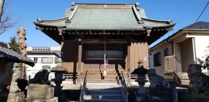 田中仙田稲荷神社の本殿・本堂