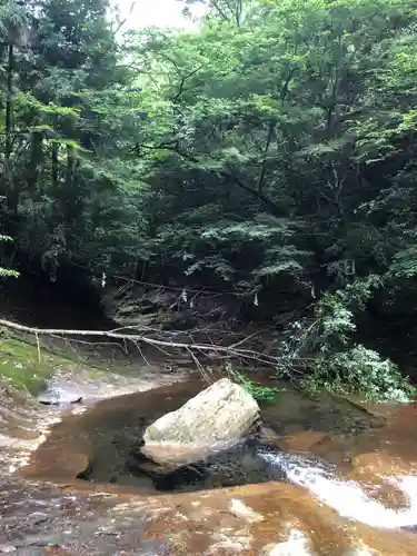 龍鎮神社の自然