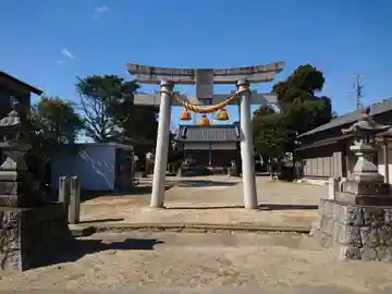八幡社の鳥居
