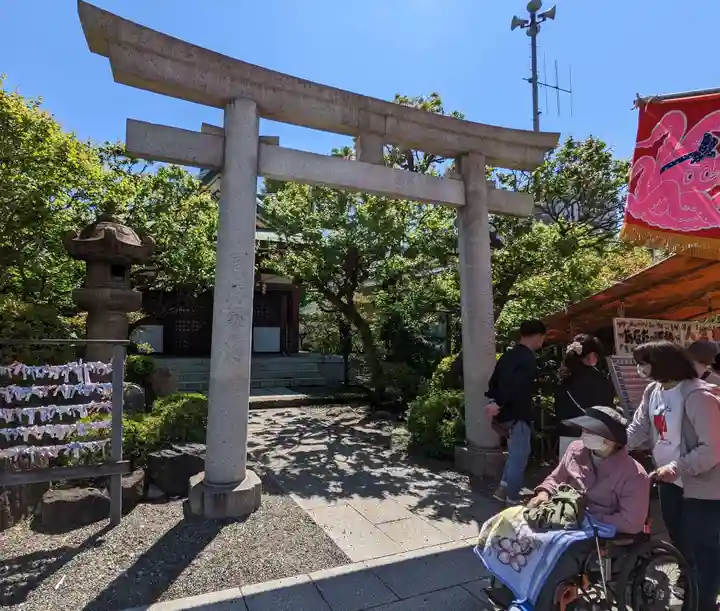 亀戸天神社の鳥居