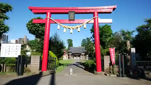 香取神社（旭町香取神社・大鳥神社）の鳥居