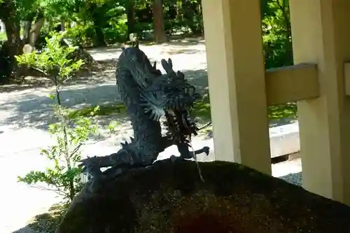 安城神社の手水舎