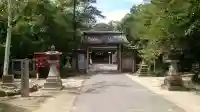 柳川総鎮守 日吉神社の山門・神門